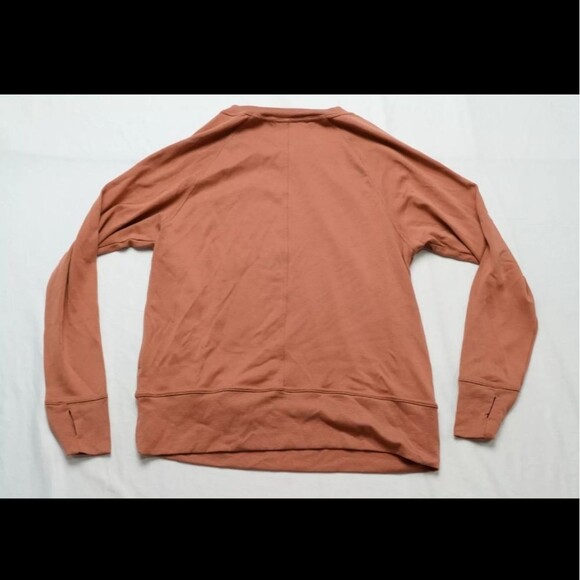 Hernest Project Lucile Midweight Crewneck Sweatshirt Copper Brown Size S - Picture 4 of 4